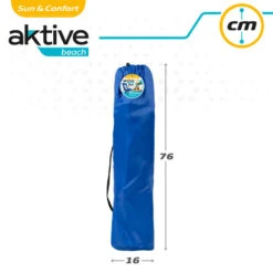 AKTIVE - Chaise Pliante Avec Poche Et Poignée De Transport -Avontuur Uitrusting aktive chaise pliante avec poche et poignee de transport 5