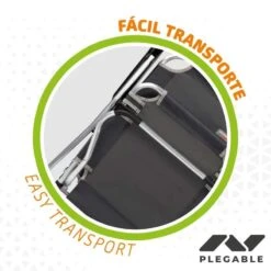 AKTIVE - Chaise Pliante Camping Fixe En Aluminium 54 X 57 X 91 Cm, Gris -Avontuur Uitrusting aktive chaise pliante camping fixe en aluminium 54 x 57 x 91 cm gris 3