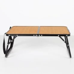 Voorkant -Avontuur Uitrusting aktive table de camping pliante effet bambou 60x40x25 cm 1