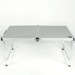 AKTIVE - Table De Camping Pliante, Réglable En 2 Hauteurs, 90x60x40/70 Cm, Gris -Avontuur Uitrusting aktive table de camping pliante reglable en 2 hauteurs 90x60x4070 cm gris 6