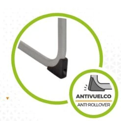 AKTIVE - Table Pliante En Aluminium Et Bois. Table De Camping 80x60x70 Cm -Avontuur Uitrusting aktive table pliante en aluminium et bois table de camping 80x60x70 cm 4