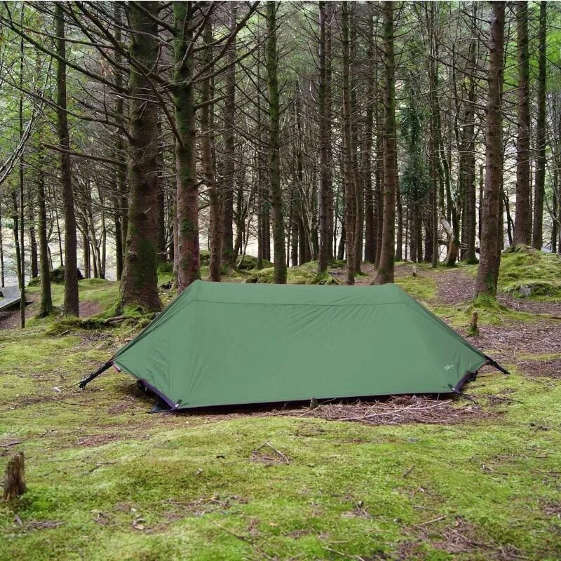 Auvent 2 En 1 - Bâche Et Hamac 330 X 120 - Vert 4 Auvent 2 En 1 - Bâche Et Hamac 330 X 120 - Vert - Afbeelding 2