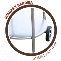 Barbecue Portable Rond 4 Hauteurs Aktive -Avontuur Uitrusting barbecue portable rond 4 hauteurs aktive 4