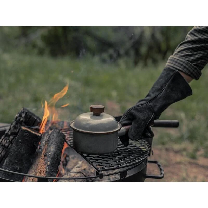 Barebones Casserole En émail / Poêle En Acier - Gris Pierre 6 Barebones Casserole En émail / Poêle En Acier - Gris Pierre - Afbeelding 4