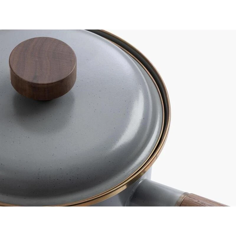 Barebones Casserole En émail / Poêle En Acier - Gris Pierre 8 Barebones Casserole En émail / Poêle En Acier - Gris Pierre - Afbeelding 6