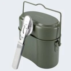 Batterie De Cuisine, Couverts De Camping & Tasse Thermique | Aluminium & Inox -Avontuur Uitrusting batterie de cuisine couverts de camping and tasse thermique aluminium and inox 4