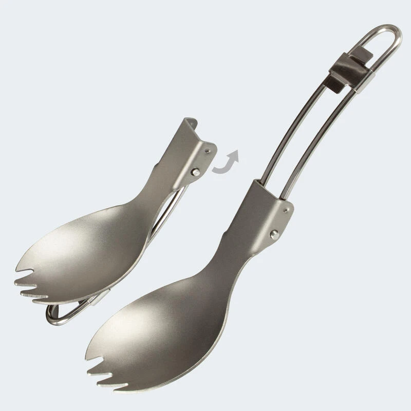 Batterie De Cuisine De Camping Set | Casseroles + Fourchette/Cuillère | Titane 6 Batterie De Cuisine De Camping Set | Casseroles + Fourchette/Cuillère | Titane - Afbeelding 4