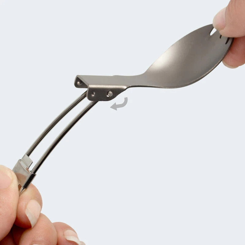 Batterie De Cuisine De Camping Set | Casseroles + Fourchette/Cuillère | Titane 7 Batterie De Cuisine De Camping Set | Casseroles + Fourchette/Cuillère | Titane - Afbeelding 5