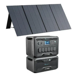 Batterie De Secours BLUETTI AC300+B300 Avec Panneau Solaire PV350 3072Wh