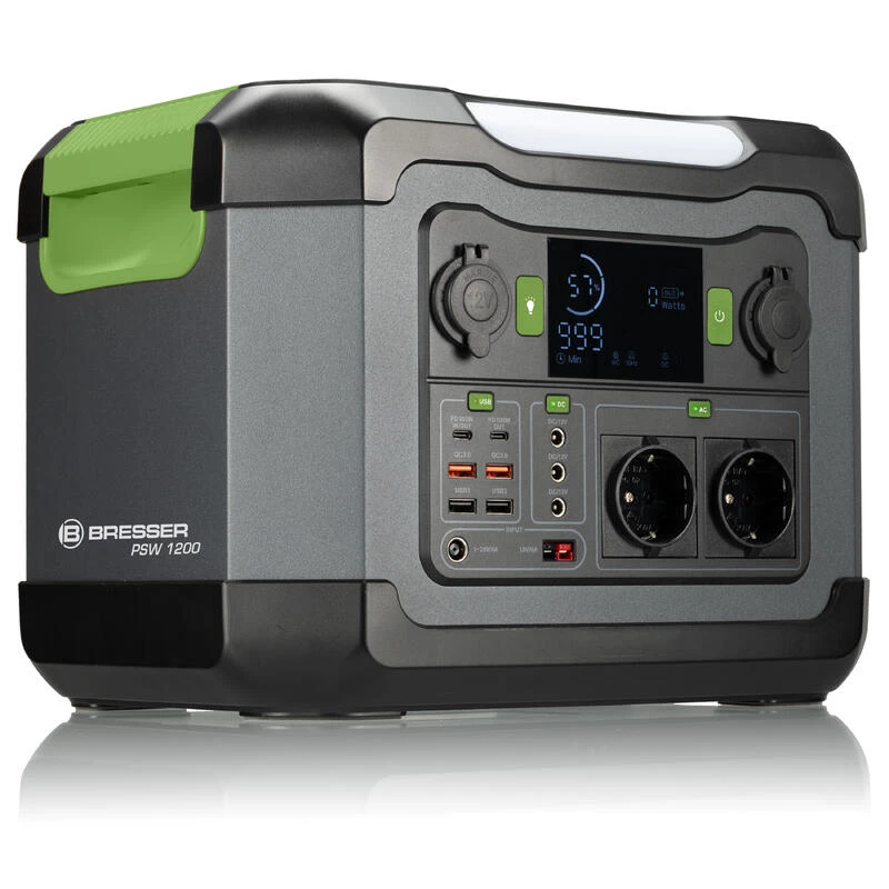 Batterie Externe Portable BRESSER 1200 W - Powerbank, Camping, Voyage 4 Batterie Externe Portable BRESSER 1200 W - Powerbank, Camping, Voyage - Afbeelding 2