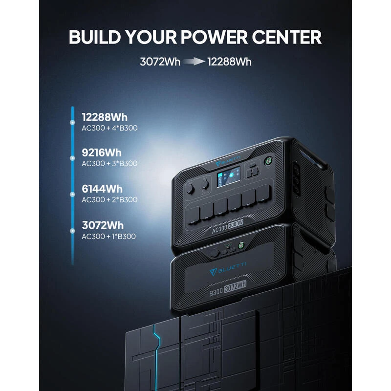 BLUETTI AC300+B300 Générateur Électrique 3072Wh,LiFePO4 Pour Panne De Courant 8 BLUETTI AC300+B300 Générateur Électrique 3072Wh,LiFePO4 Pour Panne De Courant - Afbeelding 6