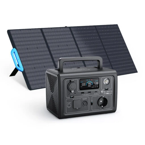 BLUETTI Générateur Électrique EB3A+PV200 268Wh/600W LiFePO4 Batterie Pour Voyage -Avontuur Uitrusting bluetti generateur electrique eb3apv200 268wh600w lifepo4 batterie pour voyage