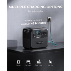 BLUETTI Générateur Électrique Portable AC180 1152Wh Batterie LiFePO4 Pour Voyage -Avontuur Uitrusting bluetti generateur electrique portable ac180 1152wh batterie lifepo4 pour voyage 3