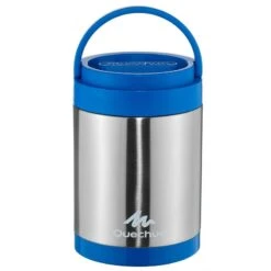 Quechua Boîte Alimentaire Isotherme Randonnée Inox (avec 2 Boîtes Alimentaires) 2 L -Avontuur Uitrusting boite alimentaire isotherme randonnee inox avec 2 boites alimentaires 2 l 2