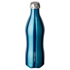 Bouteille Isotherme Double Paroi Collection Metallic - 750 Ml - Bleu -Avontuur Uitrusting bouteille isotherme double paroi collection metallic 750 ml bleu 2