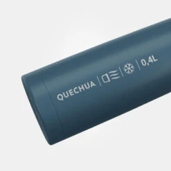 Quechua Bouteille Isotherme Inox 0,4L Avec Gobelet Pour La Randonnée - Bleu -Avontuur Uitrusting bouteille isotherme inox 04l avec gobelet pour la randonnee bleu 2