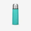Quechua Bouteille Isotherme Inox 0,4L Avec Gobelet Pour La Randonnée - Turquoise -Avontuur Uitrusting bouteille isotherme inox 04l avec gobelet pour la randonnee turquoise