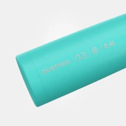 Quechua Bouteille Isotherme Inox 0,4L Avec Gobelet Pour La Randonnée - Turquoise -Avontuur Uitrusting bouteille isotherme inox 04l avec gobelet pour la randonnee turquoise 2