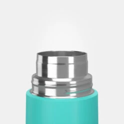 Quechua Bouteille Isotherme Inox 0,4L Avec Gobelet Pour La Randonnée - Turquoise -Avontuur Uitrusting bouteille isotherme inox 04l avec gobelet pour la randonnee turquoise 5