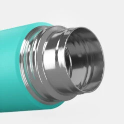 Quechua Bouteille Isotherme Inox 0,4L Avec Gobelet Pour La Randonnée - Turquoise -Avontuur Uitrusting bouteille isotherme inox 04l avec gobelet pour la randonnee turquoise 6