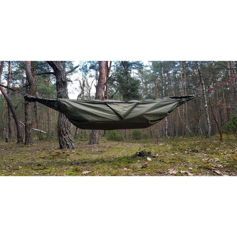 Bushmen Thermo Blanket - Bâche/Bivouac/Poncho/Sous-couverture - Olive 4 Bushmen Thermo Blanket - Bâche/Bivouac/Poncho/Sous-couverture - Olive - Afbeelding 2