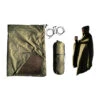 Bushmen Thermo Blanket - Bâche/Bivouac/Poncho/Sous-couverture - Olive -Avontuur Uitrusting bushmen thermo blanket bachebivouacponchosous couverture olive