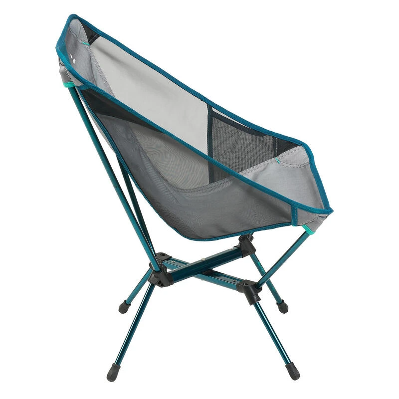Quechua CHAISE BASSE PLIANTE DE CAMPING MH500 GRIS 11 Quechua CHAISE BASSE PLIANTE DE CAMPING MH500 GRIS - Afbeelding 9