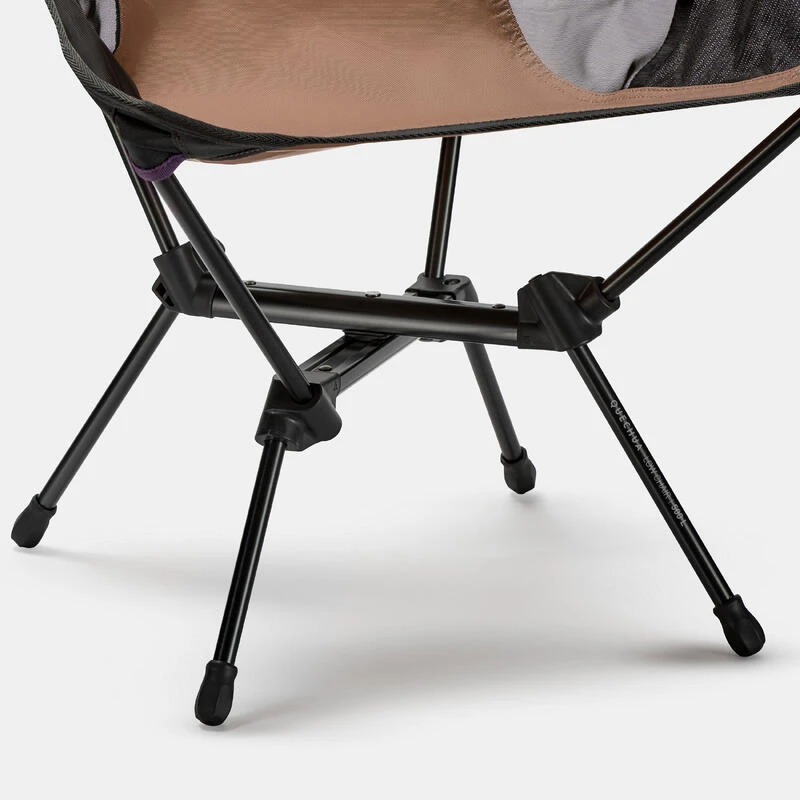 Quechua CHAISE BASSE PLIANTE DE CAMPING MH500 MARRON 11 Quechua CHAISE BASSE PLIANTE DE CAMPING MH500 MARRON - Afbeelding 9