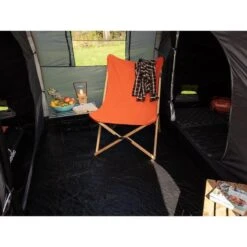 Chaise Longue Tofte - Chaise Relax De Camping - Pliable - Max. 120 Kg - Orange -Avontuur Uitrusting chaise longue tofte chaise relax de camping pliable max 120 kg orange 3
