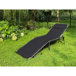 Chaise Longue Torget - Transat - Bain De Soleil 190x60x30 Cm - 150 Kg - Pliable -Avontuur Uitrusting chaise longue torget transat bain de soleil 190x60x30 cm 150 kg pliable 4