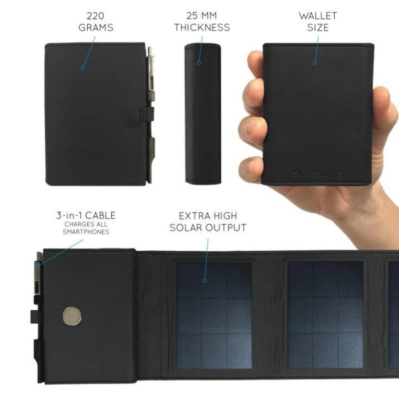 Chargeur Solaire Photon|Puissante Et Ultra-légère Batterie Solaire 4 Chargeur Solaire Photon|Puissante Et Ultra-légère Batterie Solaire - Afbeelding 2