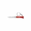 Couteau Porte Clé Opinel N°4 Inox-Rouge -Avontuur Uitrusting couteau porte cle opinel n4 inox rouge