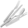 Couverts Camping Inox | Couteau, Cuillère, Fourchette, Ouvre-boîte | 1 Personne -Avontuur Uitrusting couverts camping inox couteau cuillere fourchette ouvre boite 1 personne