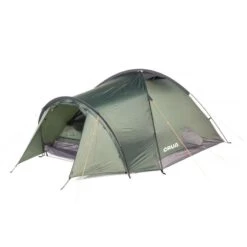 Duo Maxx - Tente De Randonnée LégÚre - 3 Personnes - 3,9 Kg - Vert