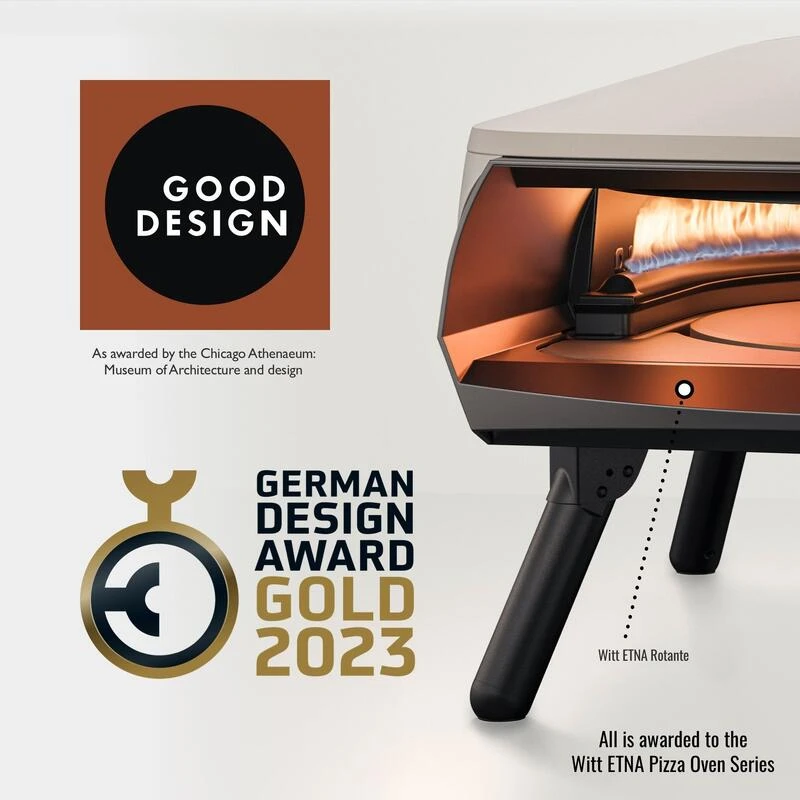 Four à Pizza WITT ETNA Modèle Rotante - Gris FR 7 Four à Pizza WITT ETNA Modèle Rotante - Gris FR - Afbeelding 5