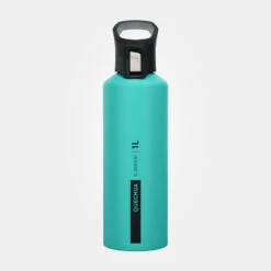 Quechua Gourde Alu 1L Avec Bouchon à Ouverture Rapide Pour La Randonnée - Vert 21 Quechua Gourde Alu 1L Avec Bouchon à Ouverture Rapide Pour La Randonnée - Vert -Avontuur Uitrusting gourde alu 1l avec bouchon a ouverture rapide pour la randonnee vert 9