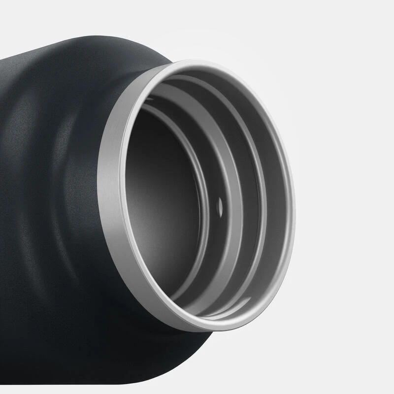 Quechua Gourde MH100 Isotherme (inox Double Paroi à Vide D'air) 0,95L Large Ouverture 9 Quechua Gourde MH100 Isotherme (inox Double Paroi à Vide D'air) 0,95L Large Ouverture - Afbeelding 7