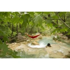 TICKET TO THE MOON Hamac King Size Bordeaux / Jaune -Avontuur Uitrusting hamac king size bordeaux jaune 2