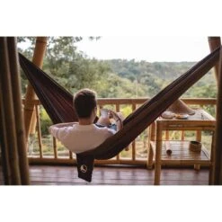 TICKET TO THE MOON Hamac TTTM Compact Chocolate -Avontuur Uitrusting hamac tttm compact chocolate 2