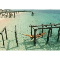 TICKET TO THE MOON Hamac TTTM Compact Jaune Foncé -Avontuur Uitrusting hamac tttm compact jaune fonce 3