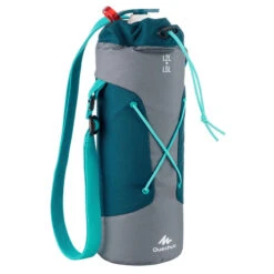 Quechua Housse Isotherme Pour Gourde Randonnée 1,2 à 1,5 Litre Gris/bleu -Avontuur Uitrusting housse isotherme pour gourde randonnee 12 a 15 litre grisbleu 4