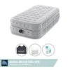 Intex Matelas Gonflable - 1-Person - 99 X 191 X 51 Cm - Gris -Avontuur Uitrusting intex matelas gonflable 1 person 99 x 191 x 51 cm gris