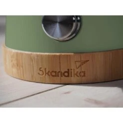 Lampe Lanterne De Camping LED Kiruna - Rechargeable - USB - Bambou - Style Rétro -Avontuur Uitrusting lampe lanterne de camping led kiruna rechargeable usb bambou style retro 2