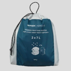 Lot De 2 Housses De Rangement De Trekking - Demi-lune Imperméables - 2x7L -Avontuur Uitrusting lot de 2 housses de rangement de trekking demi lune impermeables 2x7l 2