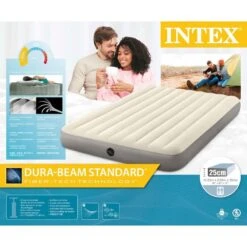 Matelas Gonflable - Intex Single-High -2 Personnes -Avontuur Uitrusting matelas gonflable intex single high 2 personnes 4