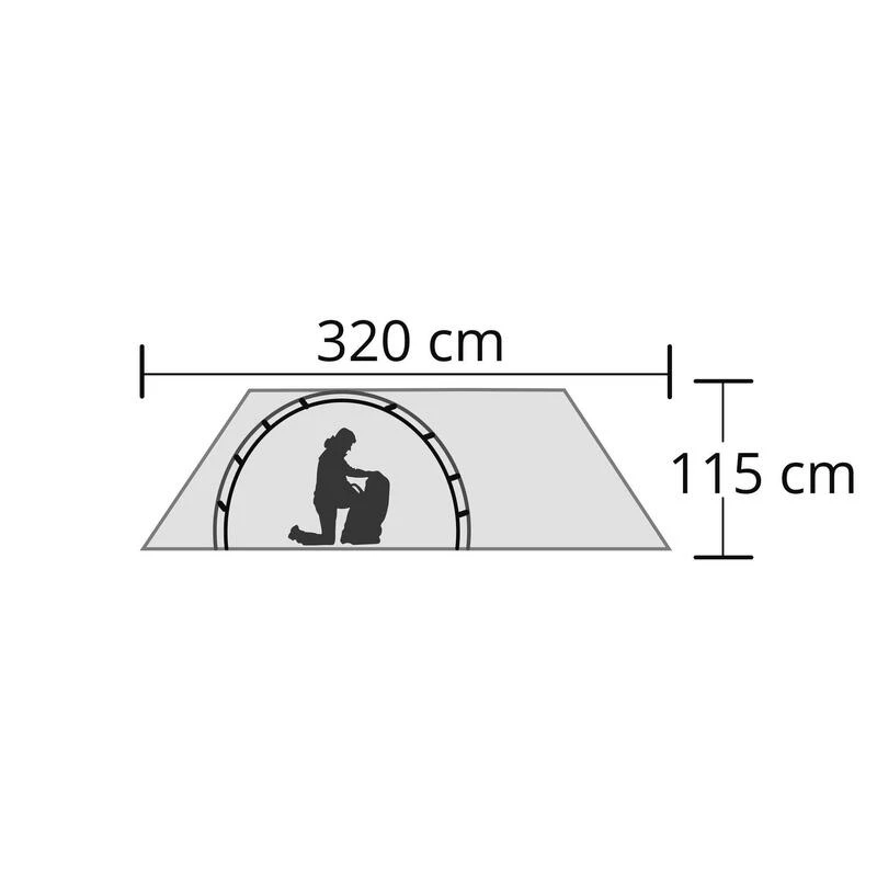 Origin Outdoors Tent - Confortable - 2 Personnes 5 Origin Outdoors Tent - Confortable - 2 Personnes - Afbeelding 3