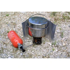 Origin Outdoors Windscreen En Aluminium (Rouleau) 18cm De Hauteur -Avontuur Uitrusting origin outdoors windscreen en aluminium rouleau 18cm de hauteur 3