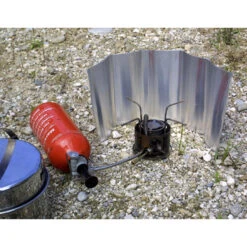 Origin Outdoors Windscreen En Aluminium (Rouleau) 18cm De Hauteur -Avontuur Uitrusting origin outdoors windscreen en aluminium rouleau 18cm de hauteur 4