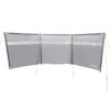 Paravent De Camping Bora - Brise-Vue - 4,5 X 1,4 M - Résistant Au Vent - Gris -Avontuur Uitrusting paravent de camping bora brise vue 45 x 14 m resistant au vent gris
