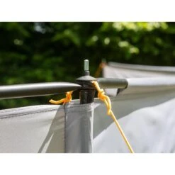 Paravent De Camping Bora - Brise-Vue - 4,5 X 1,4 M - Résistant Au Vent - Gris -Avontuur Uitrusting paravent de camping bora brise vue 45 x 14 m resistant au vent gris 5